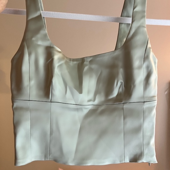 Aritzia Green Bustier Top - Picture 4 of 4